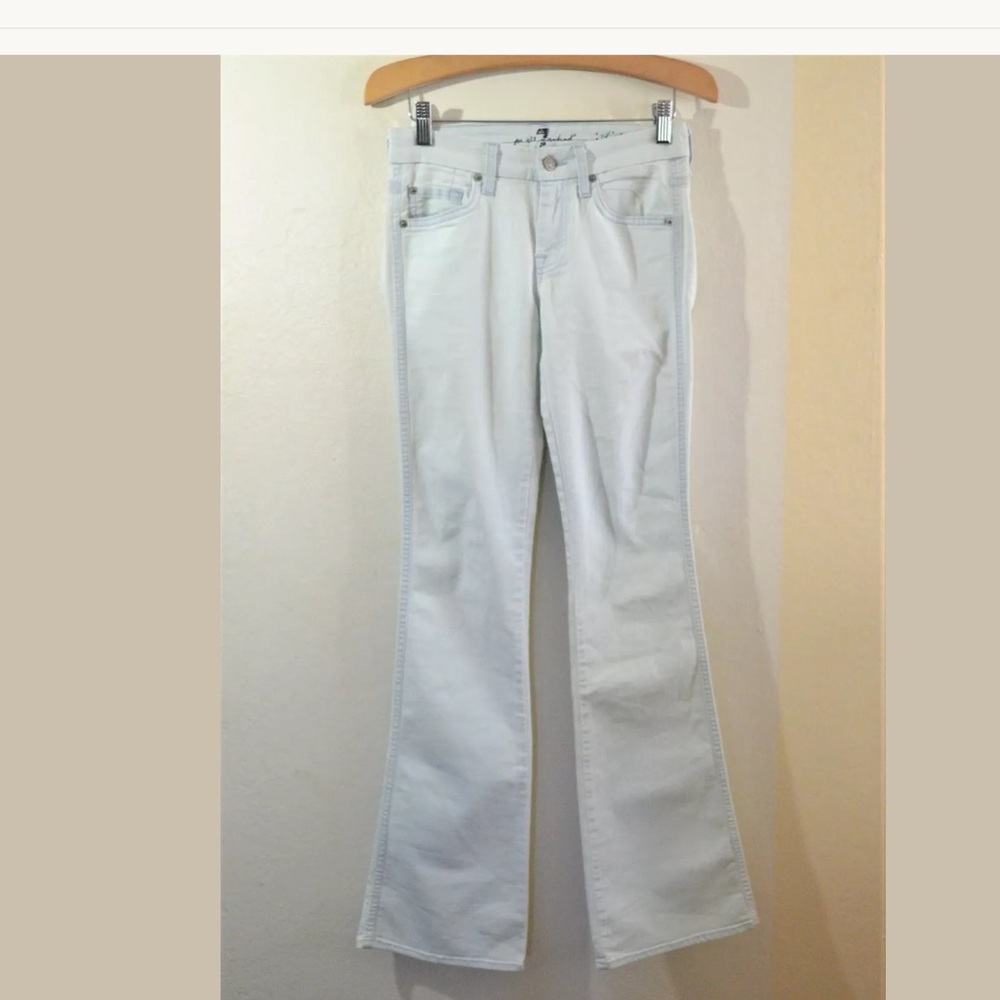 7 For All Mankind A Pocket Flare Leg Jeans Size 24